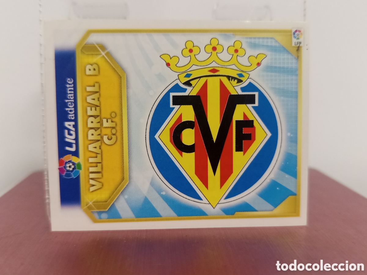 Cartes &agrave; collectionner de Football: ❇️ CROMO ⚽ ESCUDO VILLARREAL B 2011 2012 11 12 LIGA ADELANTE ESTE LFP BBVA STICKER SIN PEGAR ❇️