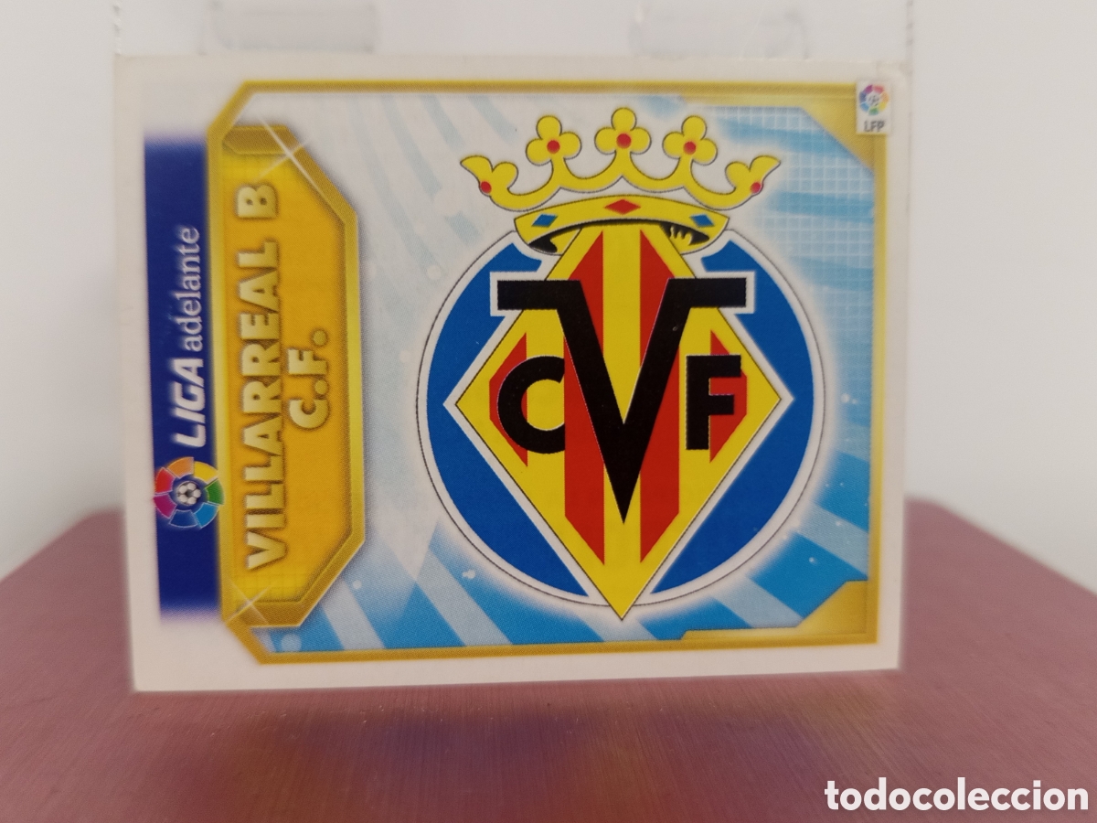Cartes &agrave; collectionner de Football: ❇️ CROMO ⚽ ESCUDO VILLARREAL B 2011 2012 11 12 LIGA ADELANTE ESTE LFP BBVA STICKER SIN PEGAR ❇️