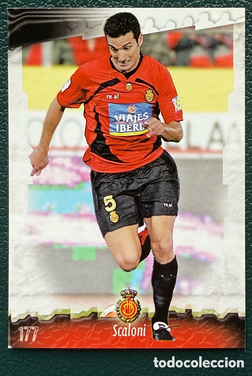 Cartes &agrave; collectionner de Football: 177 SCALONI RCD MALLORCA FICHAS ALBUM MUNDICROMO 2008 2009 08 09