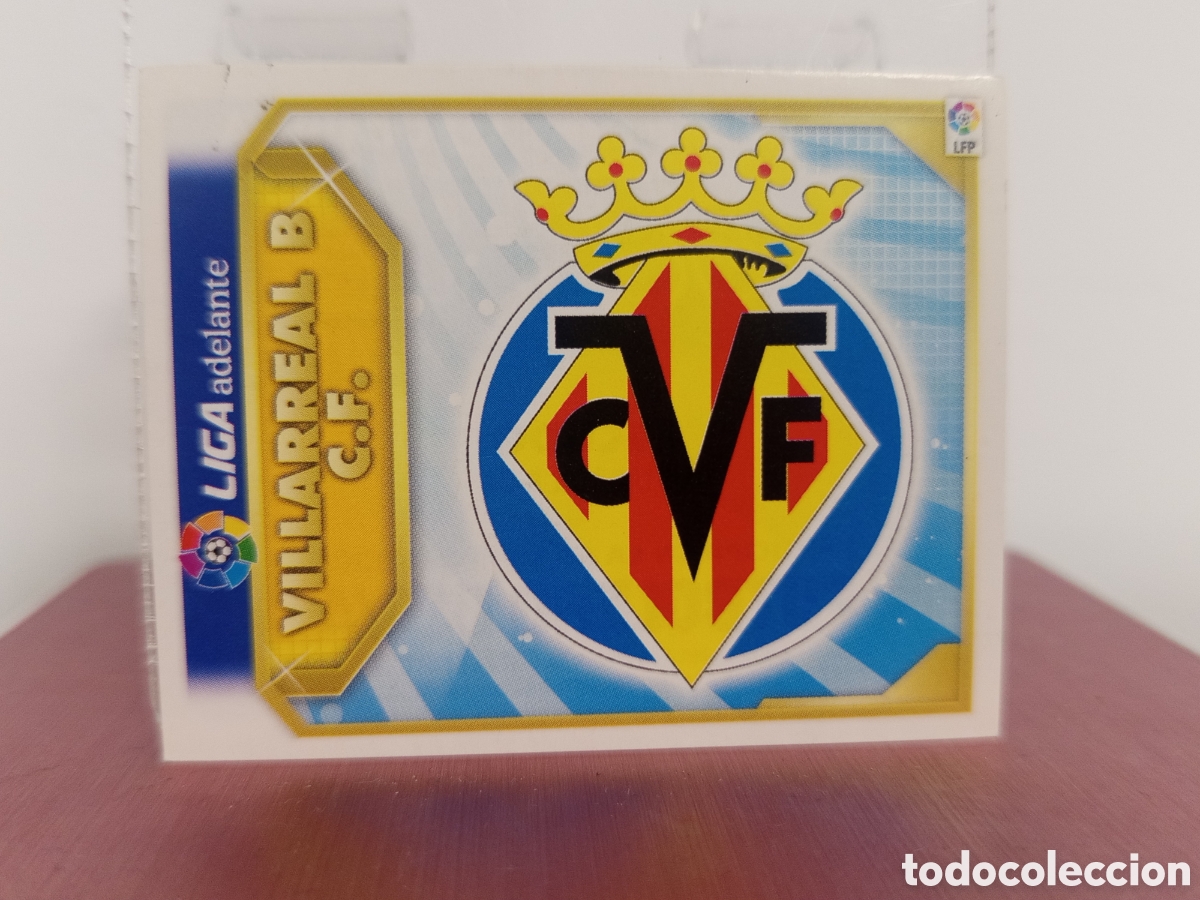 Cartes &agrave; collectionner de Football: ❇️ CROMO ⚽ ESCUDO VILLARREAL B 2011 2012 11 12 LIGA ADELANTE ESTE LFP BBVA STICKER SIN PEGAR ❇️