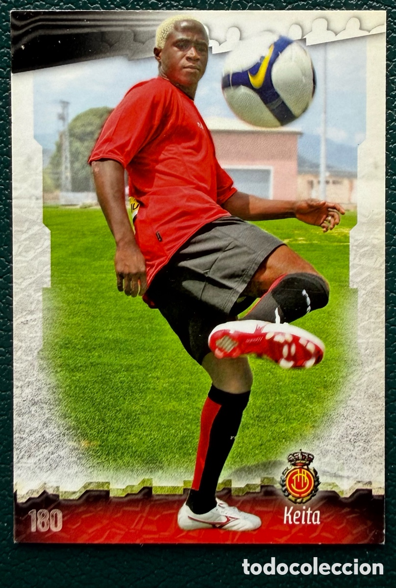 Cartes &agrave; collectionner de Football: 180 KEITA RCD MALLORCA FICHAS ALBUM MUNDICROMO 2008 2009 08 09