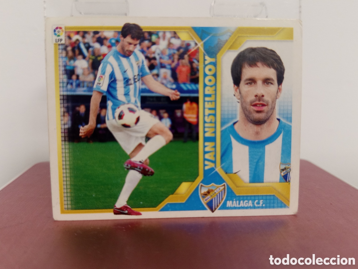 Cartes &agrave; collectionner de Football: ❇️ CROMO ⚽ VAN NISTELROOY M&Aacute;LAGA FICHAJE 2011 2012 11 12 LIGA ESTE LFP BBVA STICKER SIN PEGAR ❇️