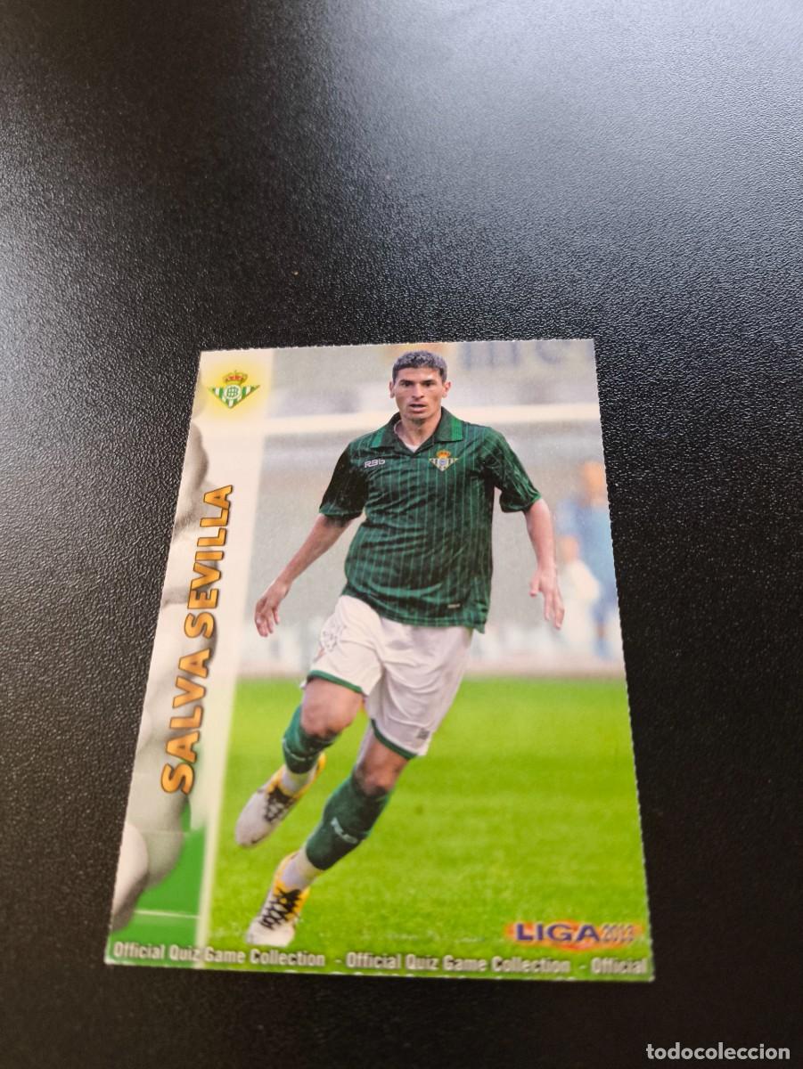 Cartes &agrave; collectionner de Football: 336 SALVA SEVILLA REAL BETIS MUNDICROMO LIGA 2012 2013 12 13 NO PANINI ESTE MEGACRACKS