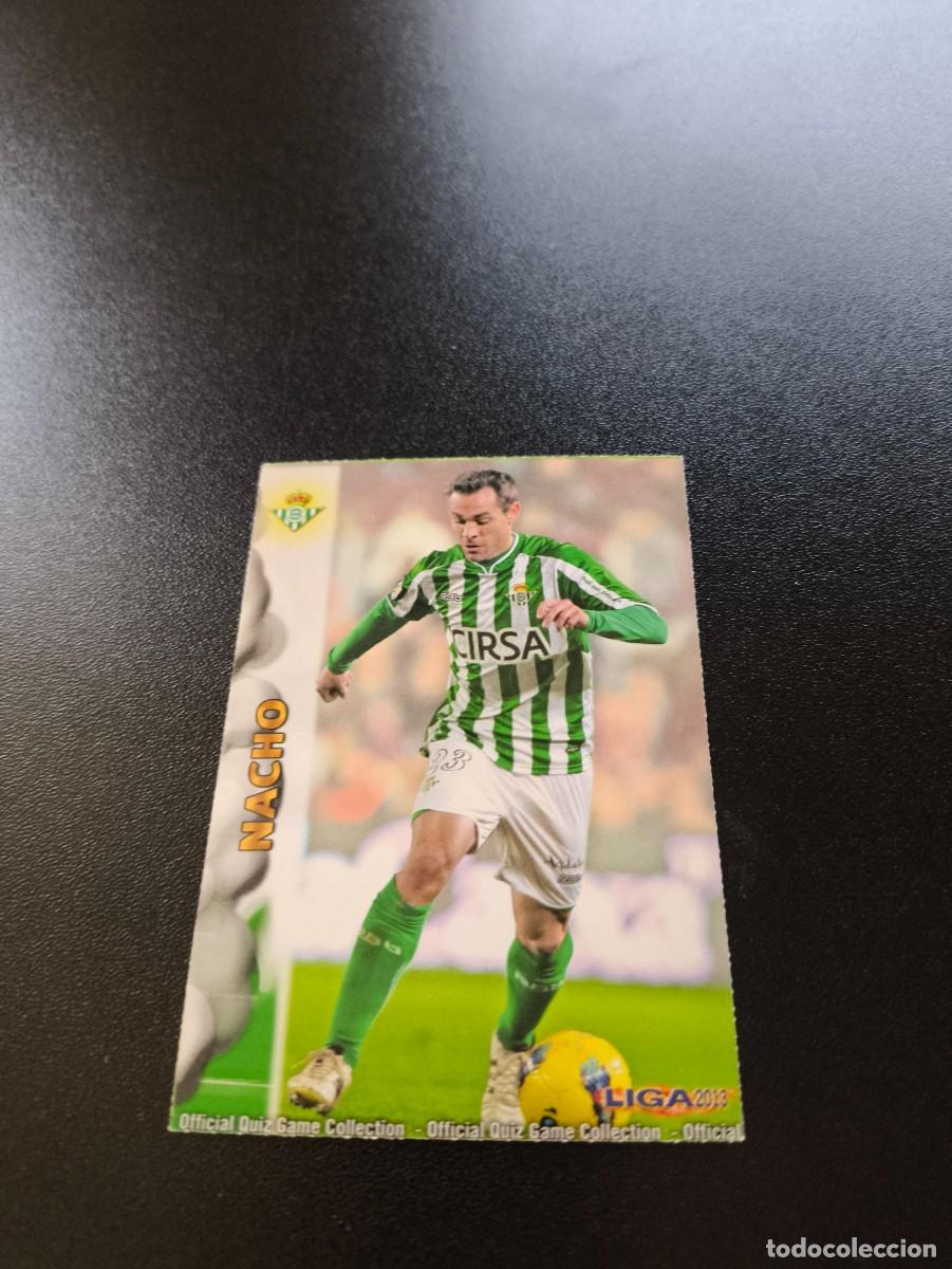 Cartes &agrave; collectionner de Football: 339 NACHO REAL BETIS MUNDICROMO LIGA 2012 2013 12 13 NO PANINI ESTE MEGACRACKS