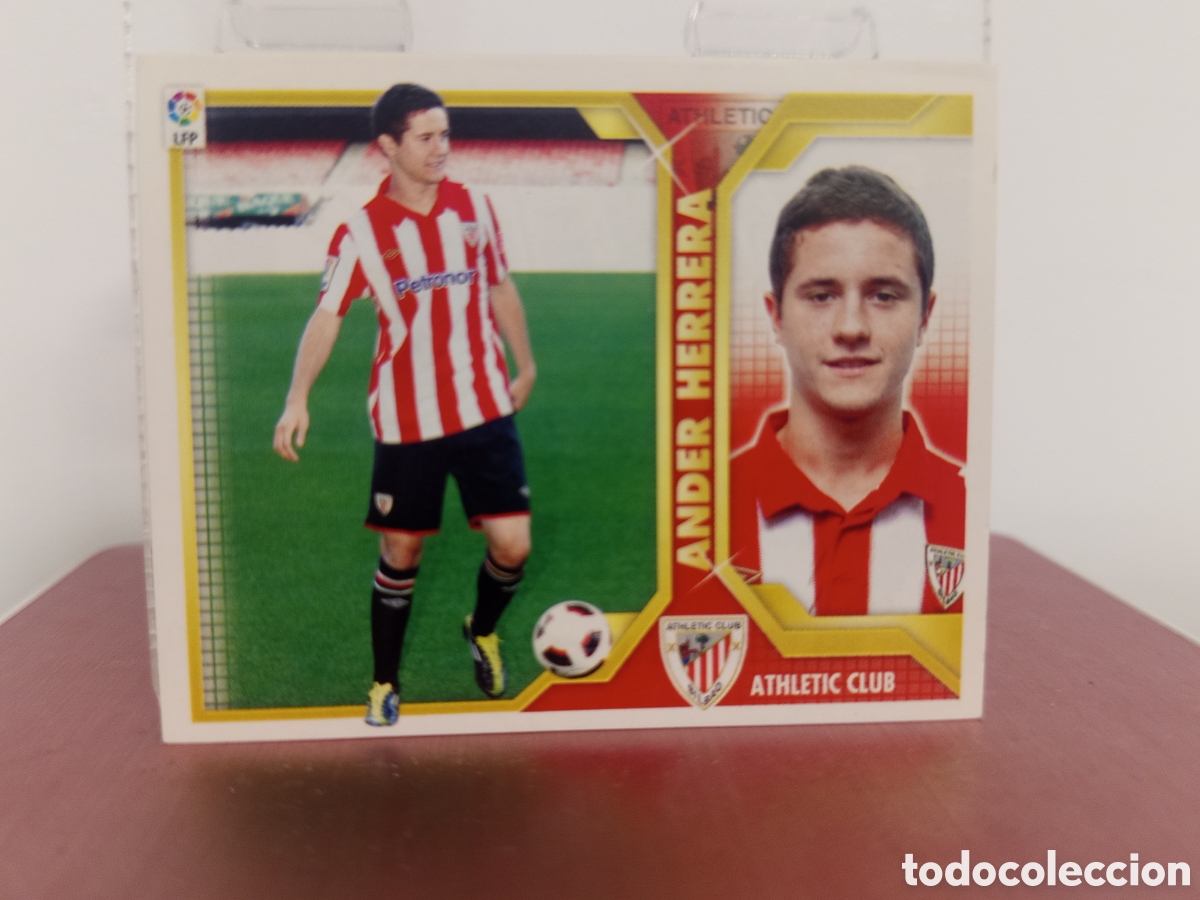 Figurine di Calcio: ❇️ CROMO ⚽ ANDER HERRERA ATHLETIC DE BILBAO FICHAJE 2011 2012 11 12 LIGA ESTE LFP BBVA SIN PEGAR ❇️