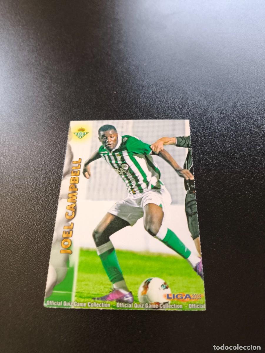 Figurine di Calcio: 342 Joel Campbell REAL BETIS MUNDICROMO LIGA 2012 2013 12 13 NO PANINI ESTE MEGACRACKS
