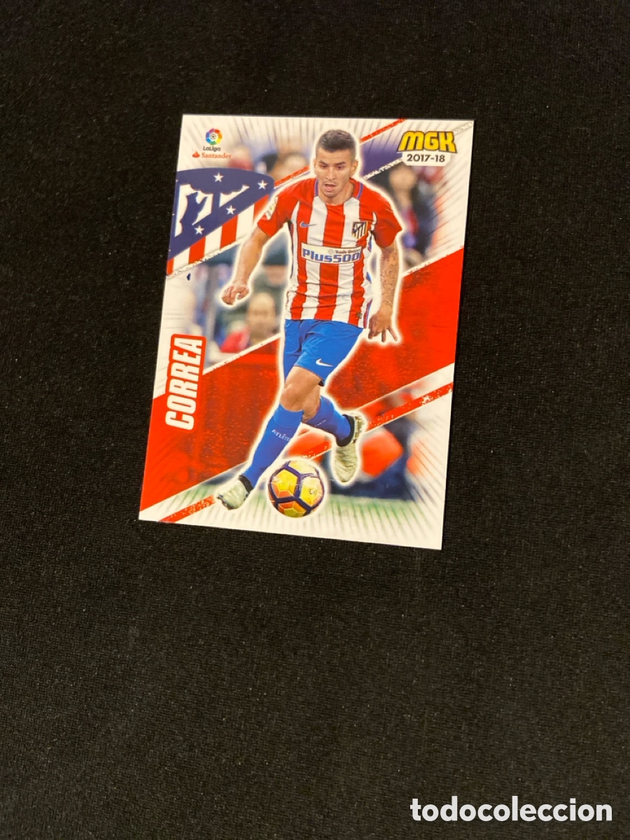 Cromos de Futebol: CORREA 72 (ATL&Eacute;TICO MADRID) PANINI MEGACRACKS 2017-2018 17 18 CROMO CARTA M-2