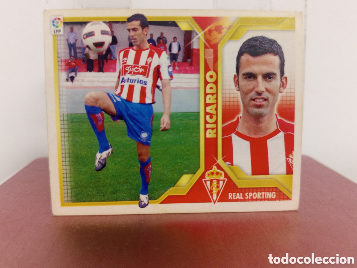 Figurine di Calcio: ❇️ CROMO ⚽ RICARDO SPORTING DE GIJ&Oacute;N FICHAJE 2011 2012 11 12 LIGA ESTE LFP BBVA SIN PEGAR ❇️