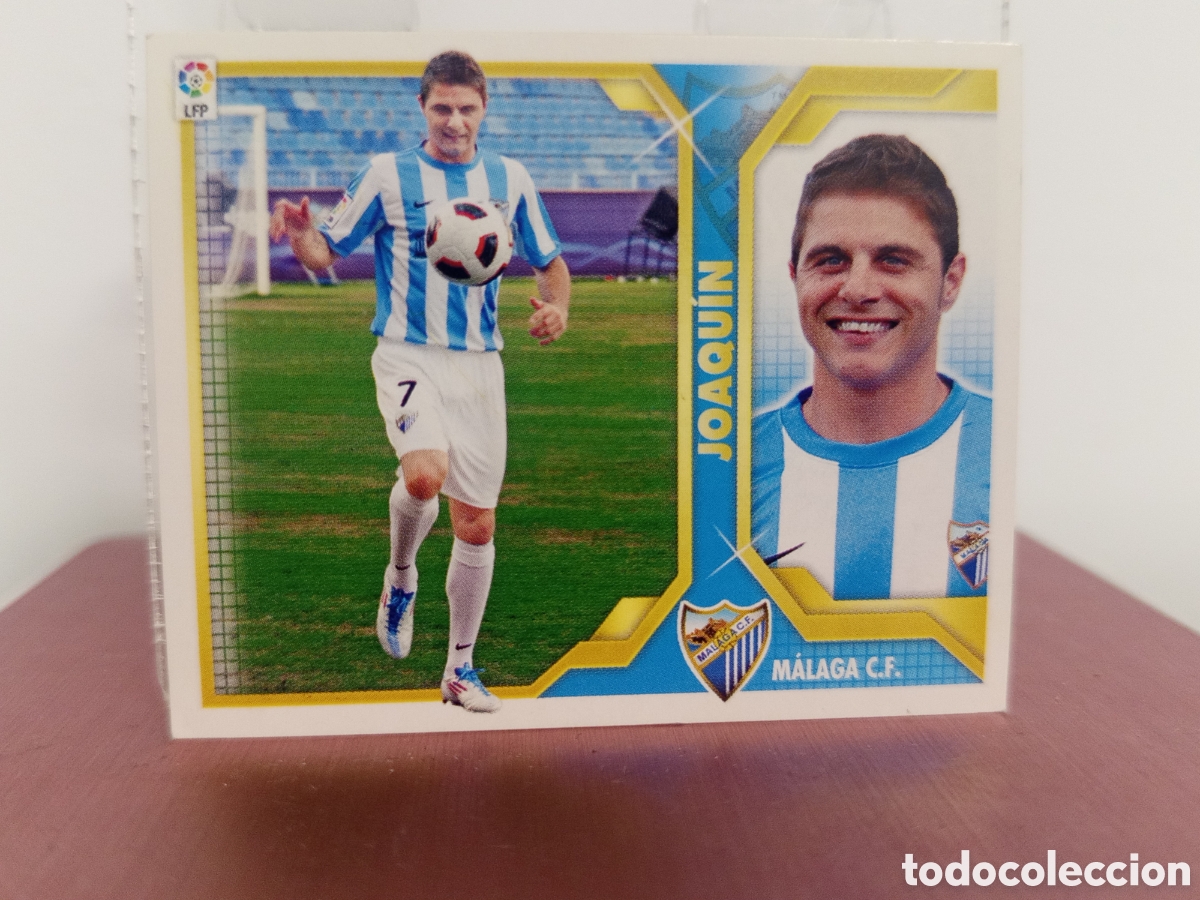 Figurine di Calcio: ❇️ CROMO ⚽ JOAQU&Iacute;N M&Aacute;LAGA FICHAJE 2011 2012 11 12 LIGA ESTE LFP BBVA SIN PEGAR ❇️