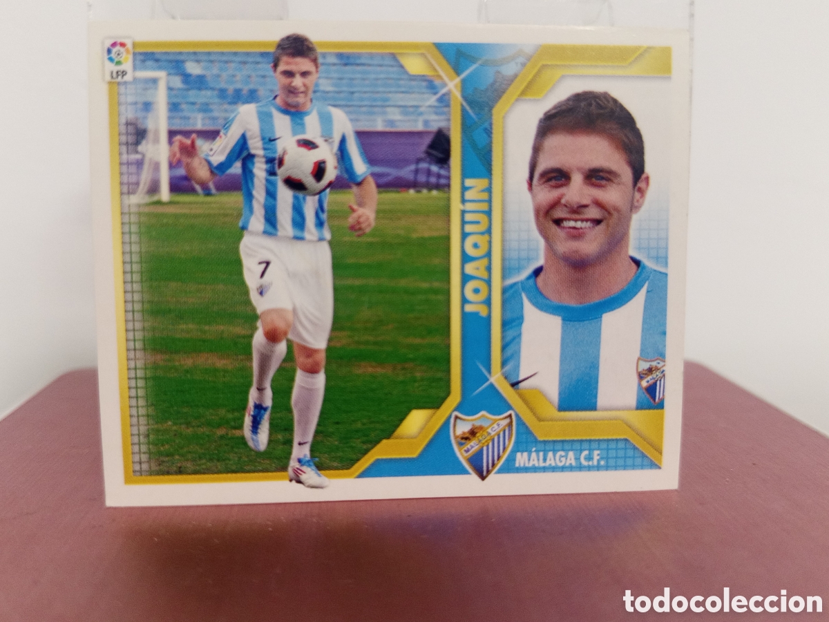 Figurine di Calcio: ❇️ CROMO ⚽ JOAQU&Iacute;N M&Aacute;LAGA FICHAJE 2011 2012 11 12 LIGA ESTE LFP BBVA SIN PEGAR ❇️