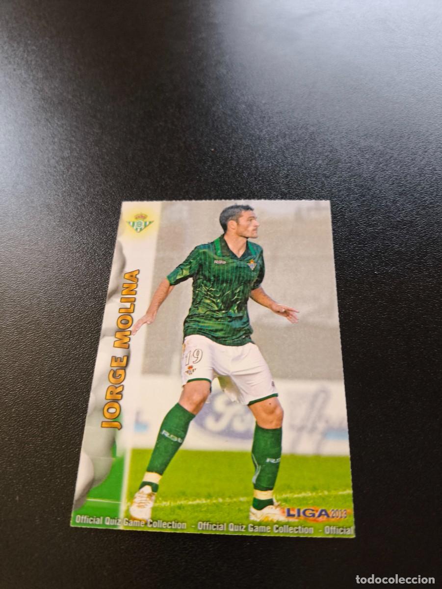 Figurine di Calcio: 345 Jorge Molina REAL BETIS MUNDICROMO LIGA 2012 2013 12 13 NO PANINI ESTE MEGACRACKS
