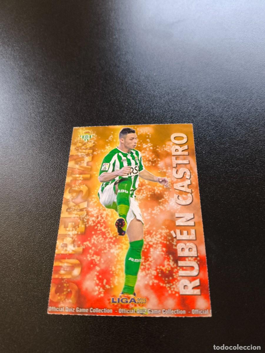 Cromos de F&uacute;tbol: 350 RUBEN CASTRO SUPERSTAR MATE BETIS MUNDICROMO LIGA 2012 2013 12 13 NO PANINI ESTE MEGACRACKS