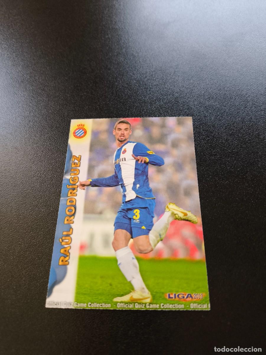 Cromos de F&uacute;tbol: 358 RAUL RODRIGUEZ ESPANYOL MUNDICROMO LIGA 2012 2013 12 13 NO PANINI ESTE MEGACRACKS