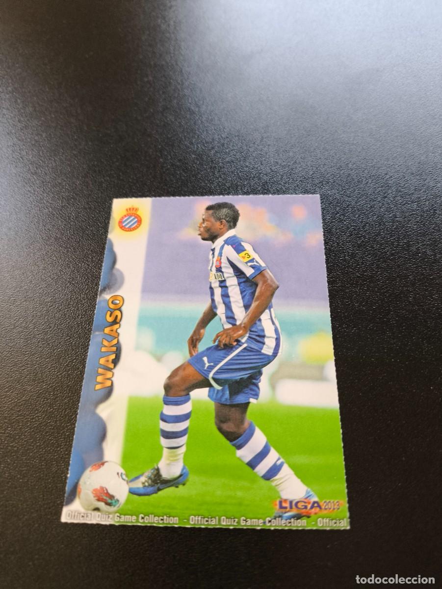 Cromos de F&uacute;tbol: 362 WAKASO ESPANYOL MUNDICROMO LIGA 2012 2013 12 13 NO PANINI ESTE MEGACRACKS