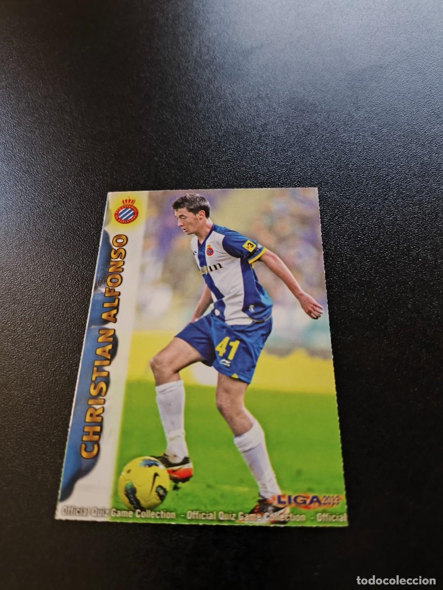 Cromos de F&uacute;tbol: 368 CRISTIAN ALFONSO ESPANYOL MUNDICROMO LIGA 2012 2013 12 13 NO PANINI ESTE MEGACRACKS