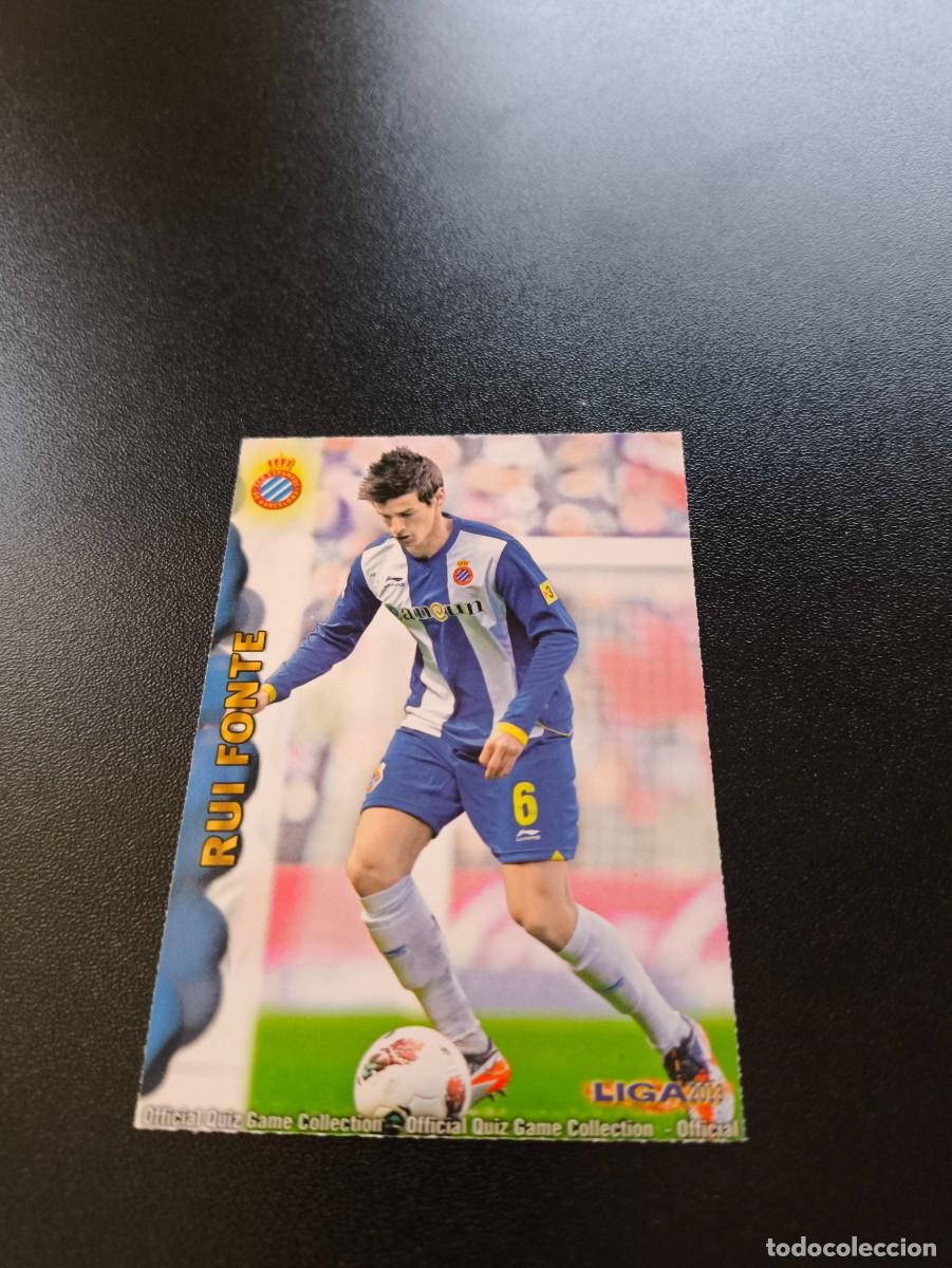 Cromos de F&uacute;tbol: 369 RUI FONTE ESPANYOL MUNDICROMO LIGA 2012 2013 12 13 NO PANINI ESTE MEGACRACKS
