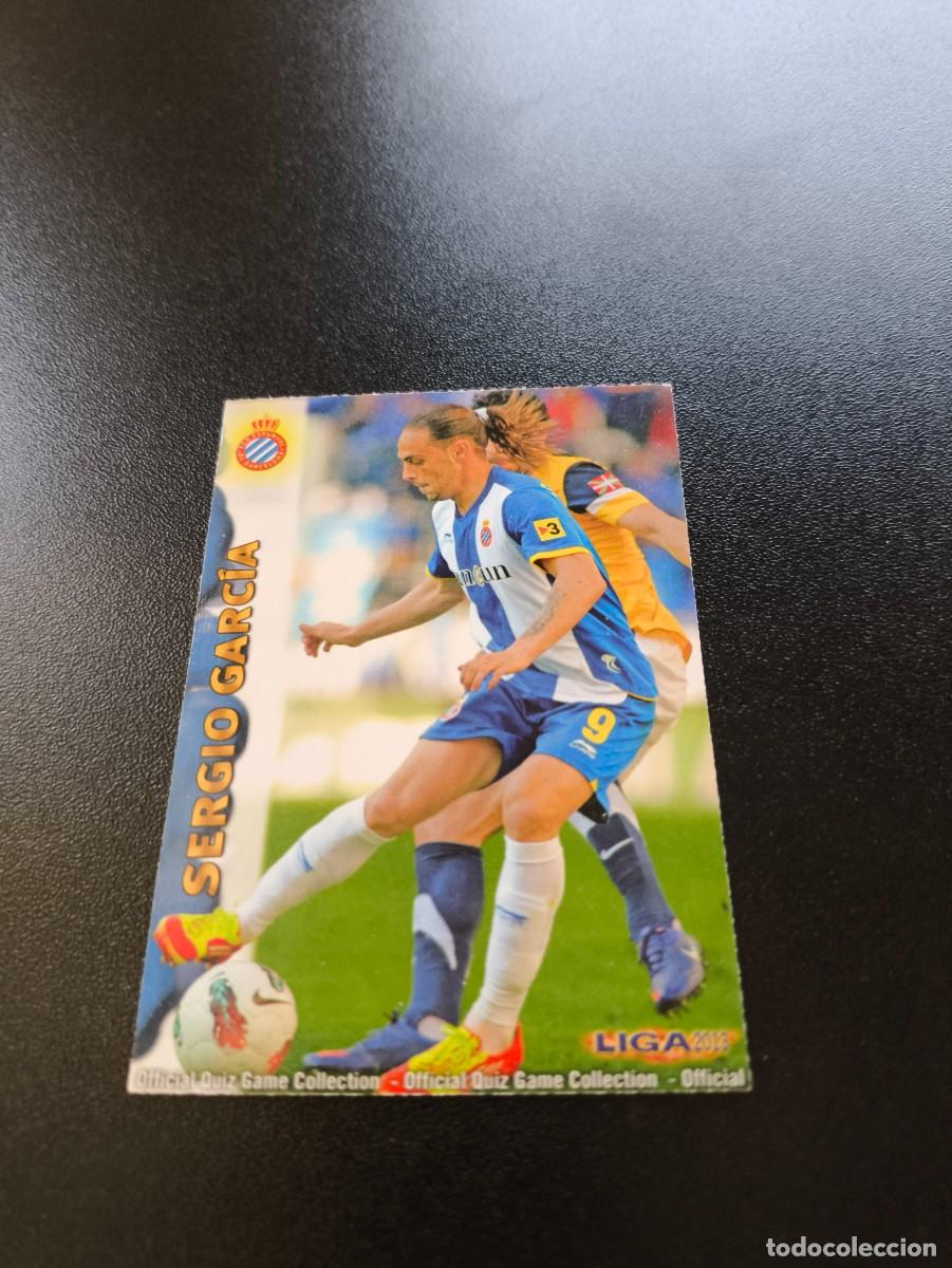 Cromos de F&uacute;tbol: 371 SERGIO GARCIA ESPANYOL MUNDICROMO LIGA 2012 2013 12 13 NO PANINI ESTE MEGACRACKS