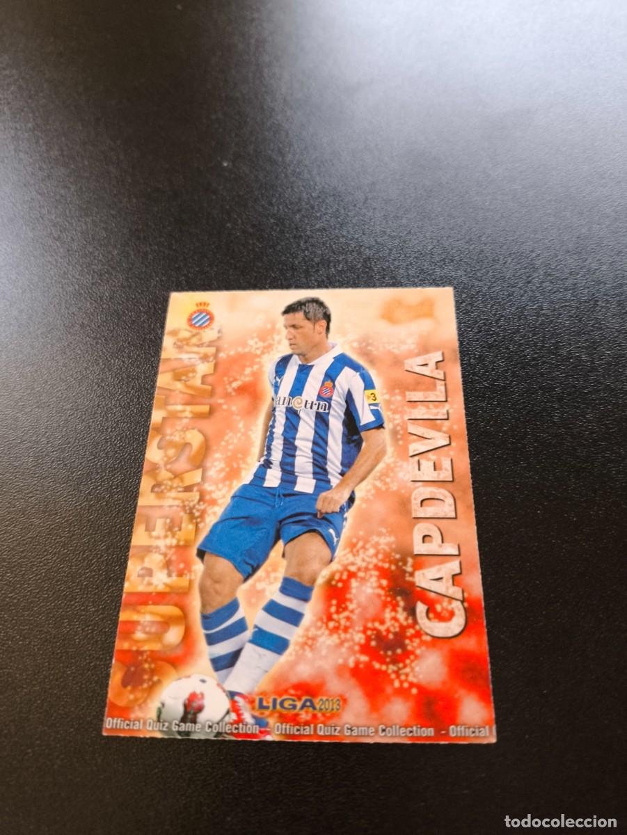 Cromos de F&uacute;tbol: 374 CAPDEVILA SUPERSTAR MATE ESPANYOL MUNDICROMO LIGA 2012 2013 12 13 NO PANINI ESTE MEGACRACKS