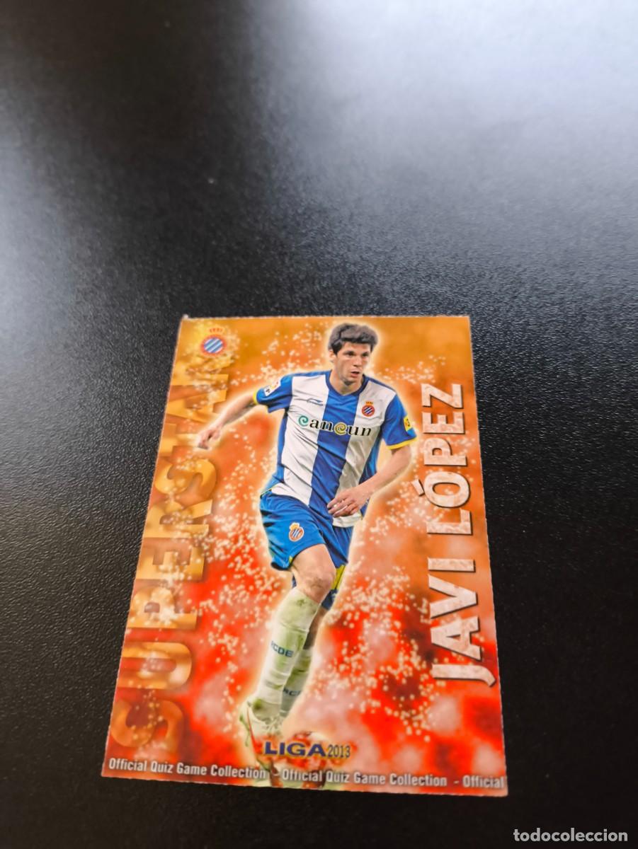 Cromos de F&uacute;tbol: 378 JAVI LOPEZ SUPERSTAR MATE ESPANYOL MUNDICROMO LIGA 2012 2013 12 13 NO PANINI ESTE MEGACRACKS