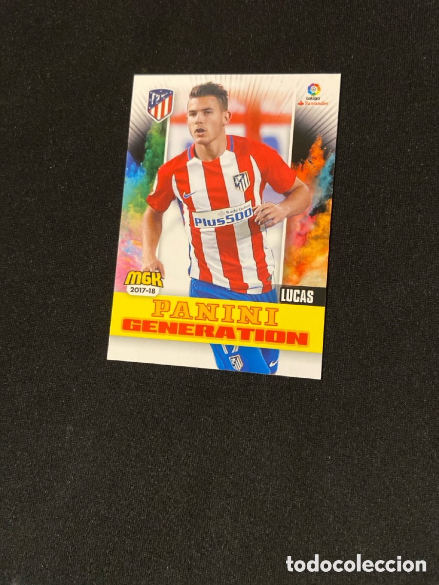 Cromos de F&uacute;tbol: LUCAS 81 (ATL&Eacute;TICO MADRID)