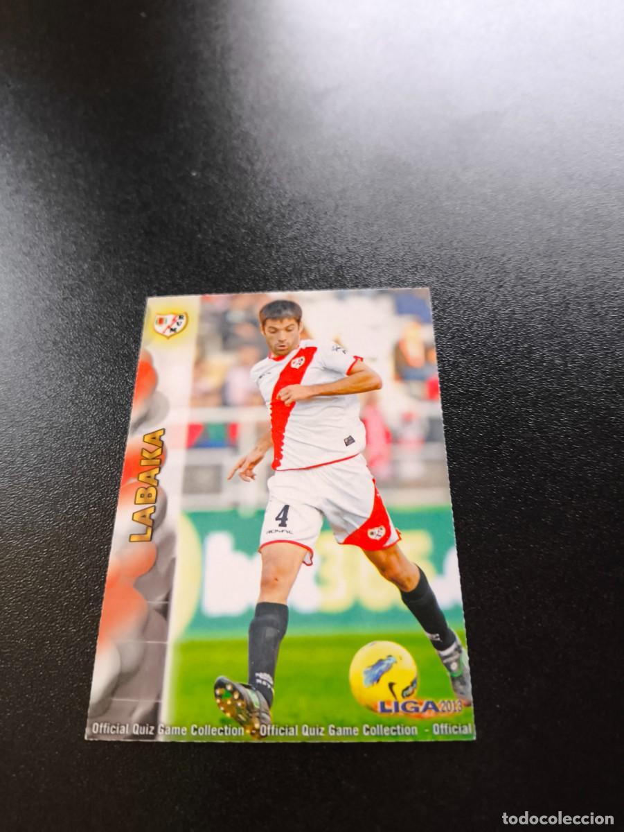 Cromos de F&uacute;tbol: 384 LABAKA RAYO VALLECANO MUNDICROMO LIGA 2012 2013 12 13 NO PANINI ESTE MEGACRACKS