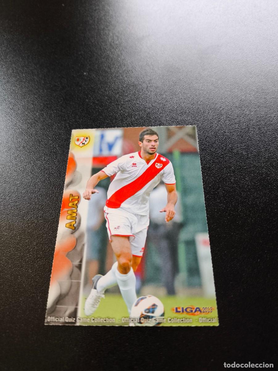 Cromos de F&uacute;tbol: 388 AMAT RAYO VALLECANO MUNDICROMO LIGA 2012 2013 12 13 NO PANINI ESTE MEGACRACKS