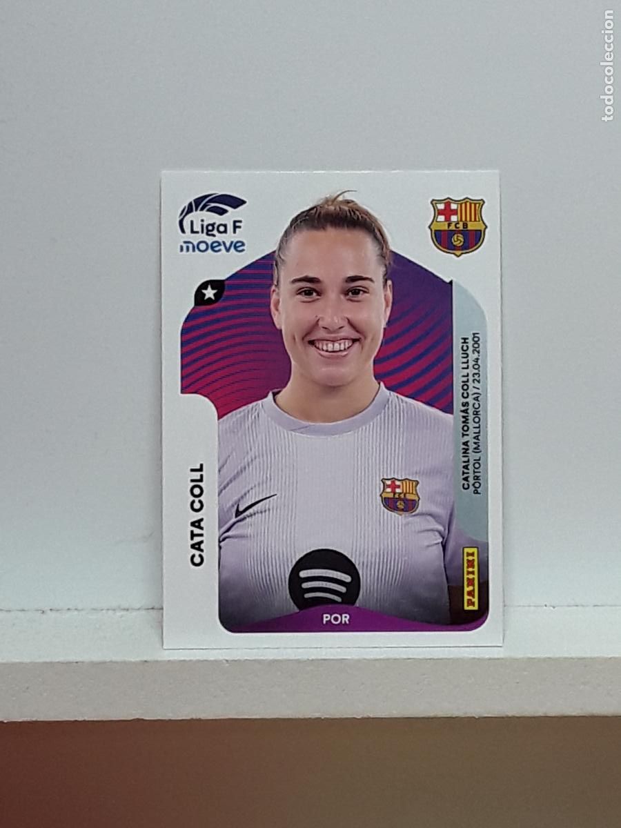 Cromos de F&uacute;tbol: LIGA FEMENINA 2025 2026 F 25 26 ALBUM PANINI LIGA N 84 BARCELONA CATA COLL