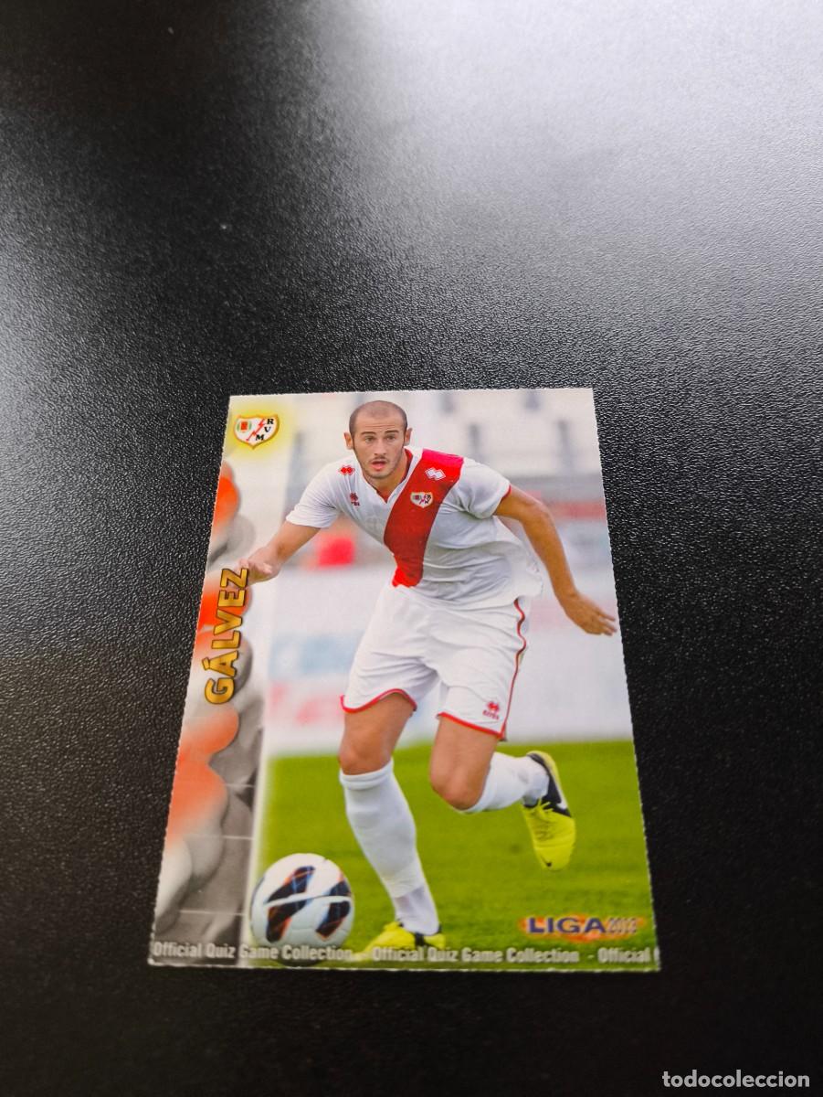 Cromos de F&uacute;tbol: 391 GALVEZ RAYO VALLECANO MUNDICROMO LIGA 2012 2013 12 13 NO PANINI ESTE MEGACRACKS