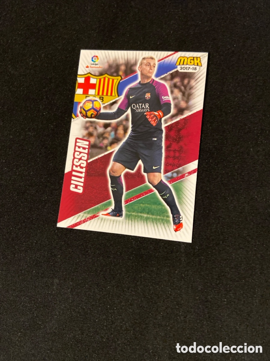 Cromos de Futebol: CILLESSEN 84 (BARCELONA) PANINI MEGACRACKS 2017-2018 17 18 CROMO CARTA M-2