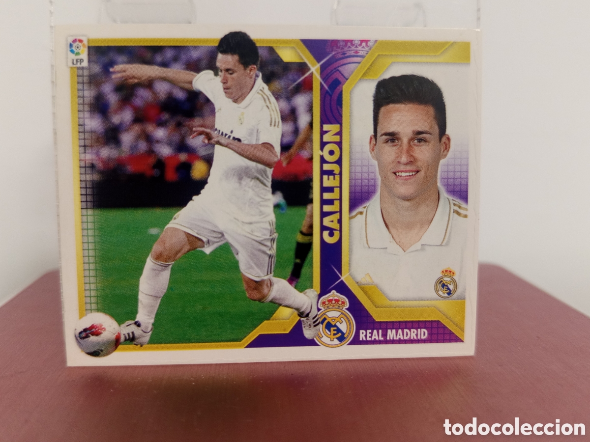 Cromos de F&uacute;tbol: ❇️ CROMO ⚽ CALLEJ&Oacute;N REAL MADRID FICHAJE 2011 2012 11 12 LIGA ESTE LFP BBVA SIN PEGAR ❇️