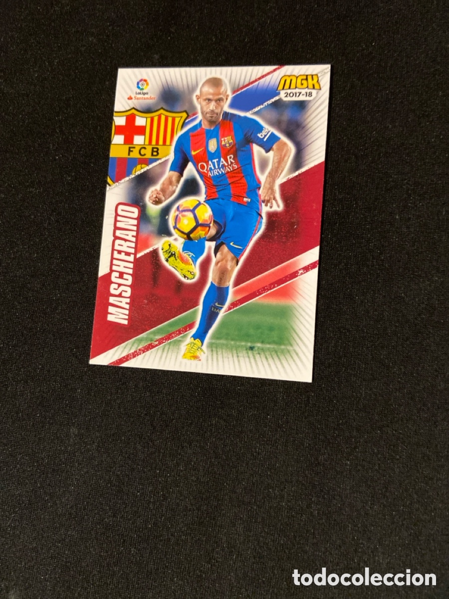 Cromos de F&uacute;tbol: MASCHERANO 87 (BARCELONA)