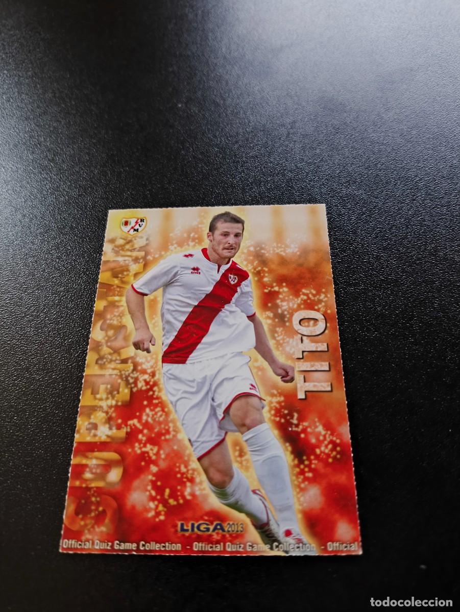 Cromos de F&uacute;tbol: 401 TITO SUPERSTAR MATE RAYO VALLECANO MUNDICROMO LIGA 2012 2013 12 13 NO PANINI ESTE MEGACRACKS