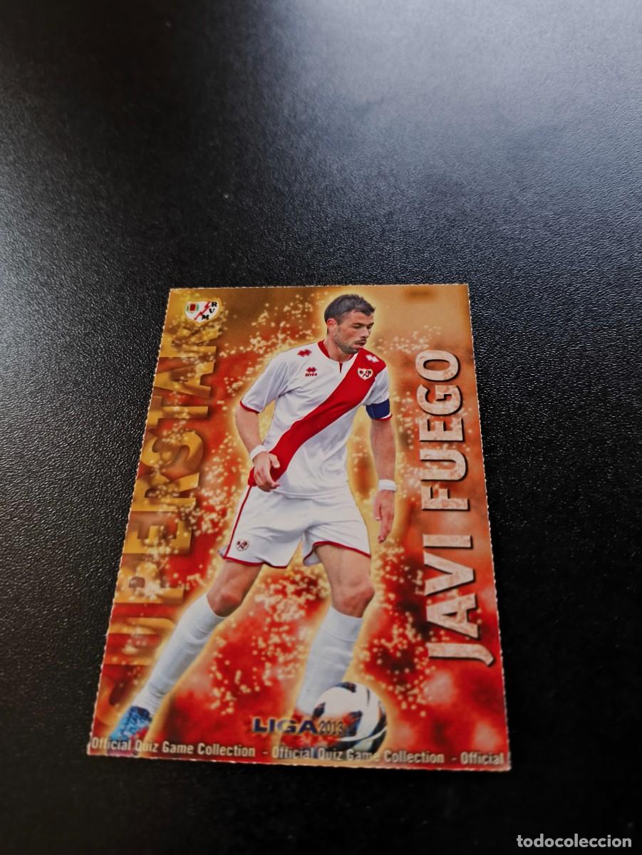 Cromos de F&uacute;tbol: 403 JAVI FUEGO SUPERST MATE RAYO VALLECANO MUNDICROMO LIGA 2012 2013 12 13 NO PANINI ESTE MEGACRACKS