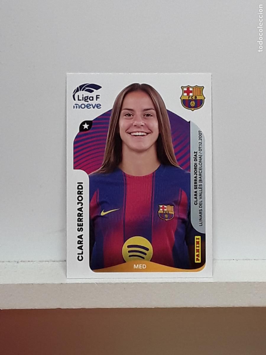 Figurine di Calcio: LIGA FEMENINA 2025 2026 F 25 26 ALBUM PANINI LIGA N 94B 94 B BARCELONA CLARA SERRAJORDI