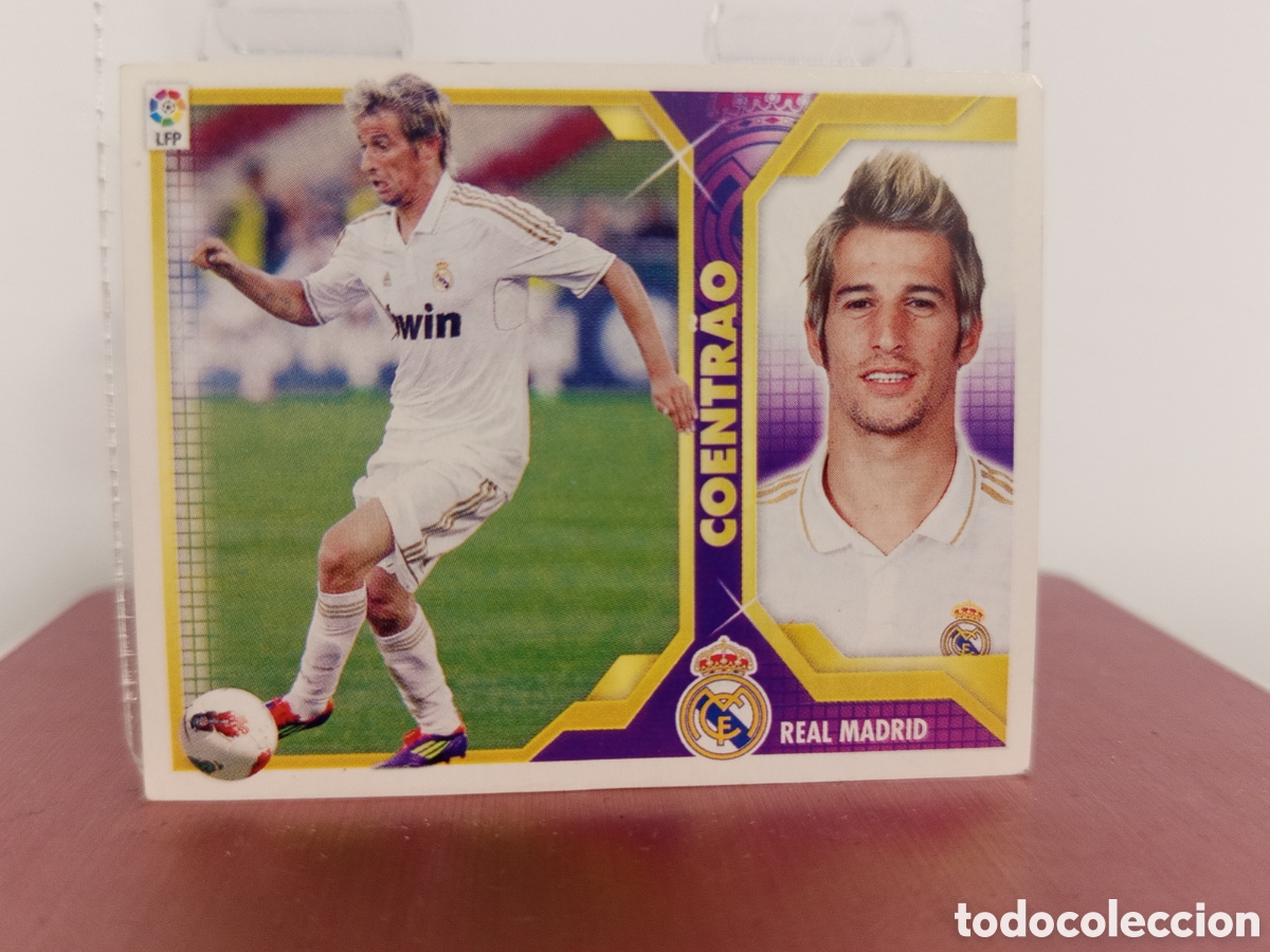 Cromos de F&uacute;tbol: ❇️ CROMO ⚽ COENTRAO REAL MADRID FICHAJE 2011 2012 11 12 LIGA ESTE LFP BBVA SIN PEGAR ❇️