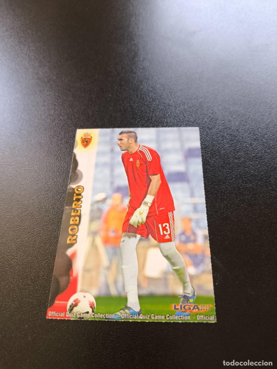 Cromos de F&uacute;tbol: 409 ROBERTO ZARAGOZA MUNDICROMO LIGA 2012 2013 12 13 NO PANINI ESTE MEGACRACKS