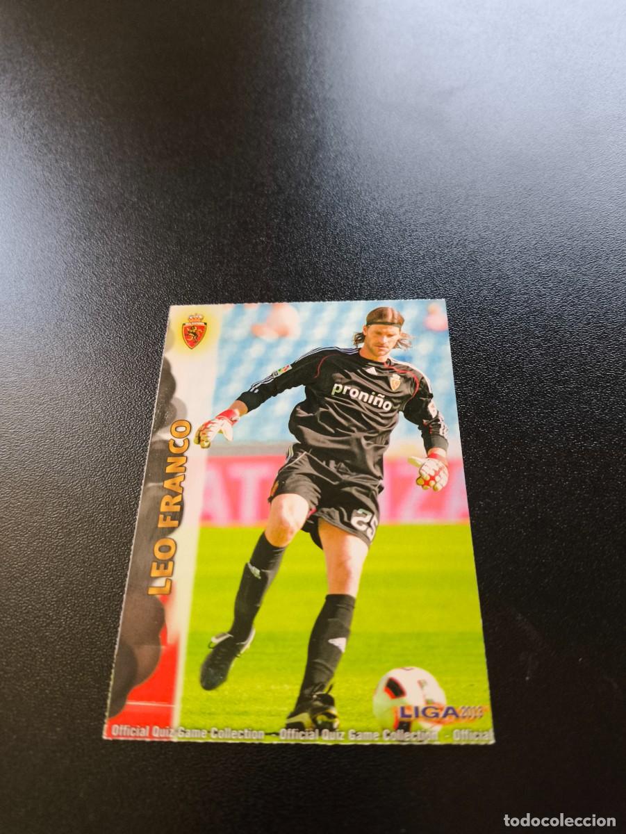 Cromos de F&uacute;tbol: 410 LEO FRANCO ZARAGOZA MUNDICROMO LIGA 2012 2013 12 13 NO PANINI ESTE MEGACRACKS
