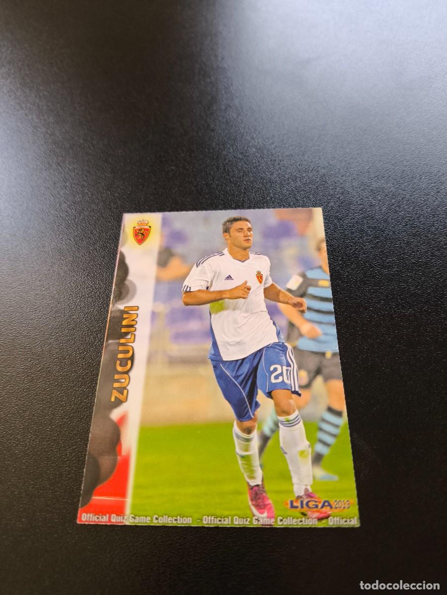 Cromos de F&uacute;tbol: 411 ZUCULINI ZARAGOZA MUNDICROMO LIGA 2012 2013 12 13 NO PANINI ESTE MEGACRACKS