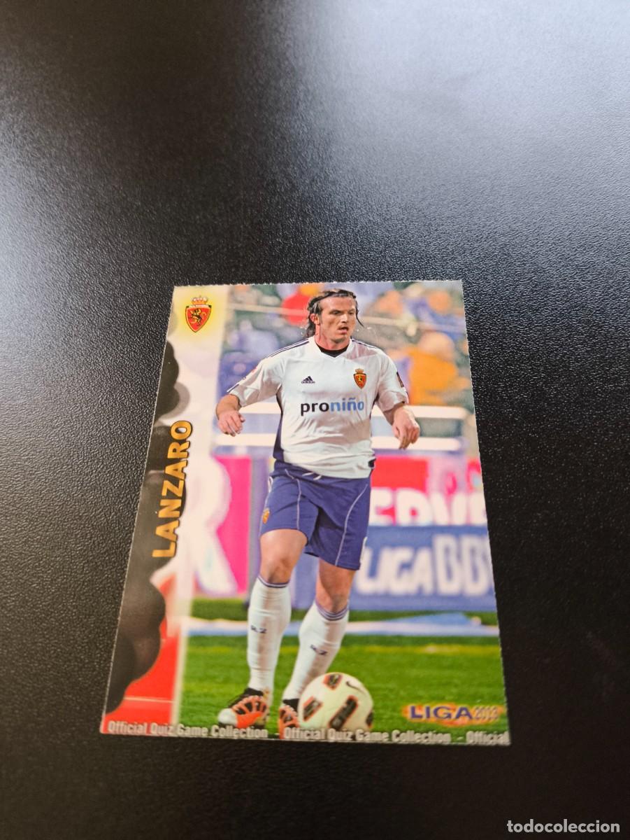 Cromos de F&uacute;tbol: 414 LANZARO ZARAGOZA MUNDICROMO LIGA 2012 2013 12 13 NO PANINI ESTE MEGACRACKS