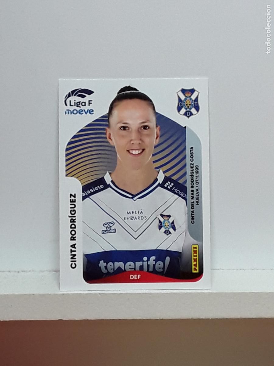 Cromos de F&uacute;tbol: LIGA FEMENINA 2025 2026 F 25 26 ALBUM PANINI LIGA N 106B 106 B COSTA TENERIFE CINTA RODRIGUEZ