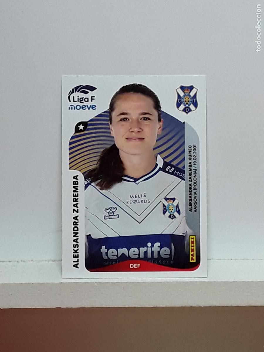 Cromos de F&uacute;tbol: LIGA FEMENINA 2025 2026 F 25 26 ALBUM PANINI LIGA N 107 COSTA TENERIFE ALEKSANDRA ZAREMBA