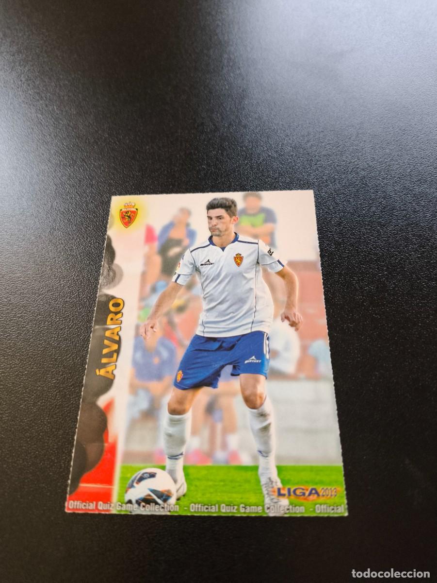 Cromos de F&uacute;tbol: 417 ALVARO ZARAGOZA MUNDICROMO LIGA 2012 2013 12 13 NO PANINI ESTE MEGACRACKS