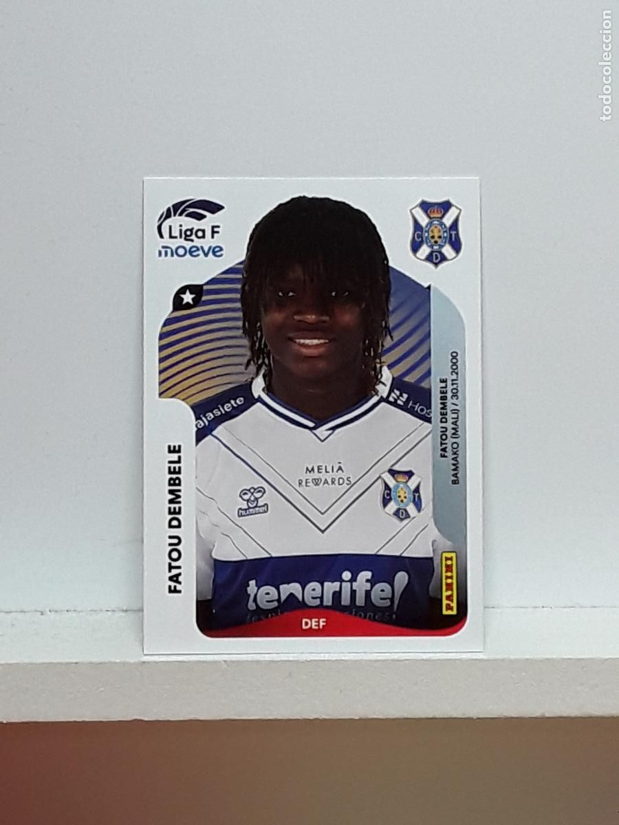 Fu&szlig;ball-Sticker: LIGA FEMENINA 2025 2026 F 25 26 ALBUM PANINI LIGA N 108 COSTA TENERIFE FATOU DEMBELE
