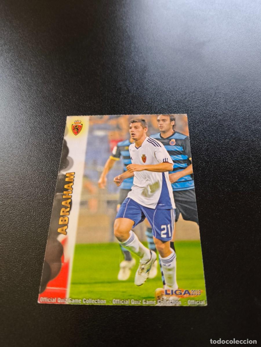 Cromos de F&uacute;tbol: 420 ABRAHAM ZARAGOZA MUNDICROMO LIGA 2012 2013 12 13 NO PANINI ESTE MEGACRACKS