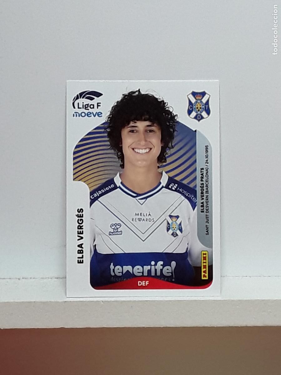 Cromos de F&uacute;tbol: LIGA FEMENINA 2025 2026 F 25 26 ALBUM PANINI LIGA N 109 COSTA TENERIFE ELBA VERGES