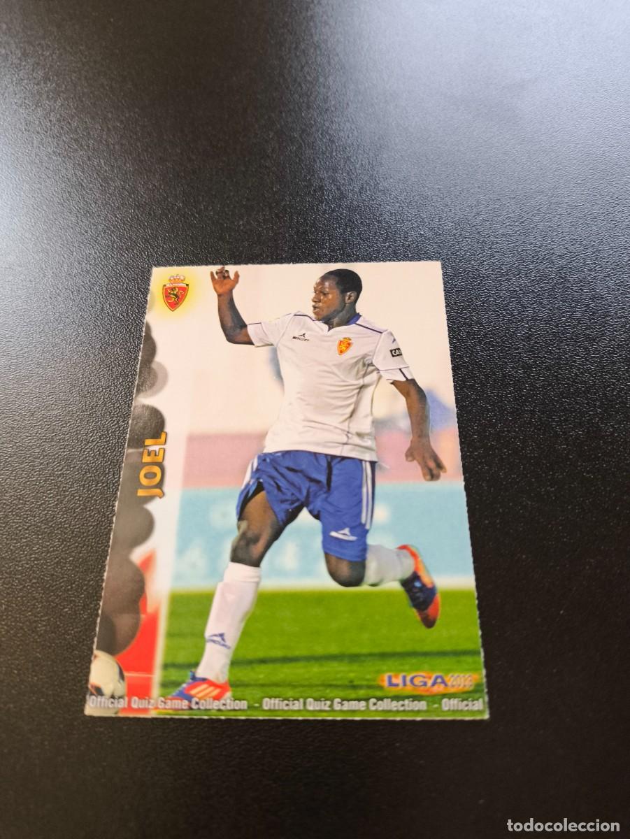 Cromos de F&uacute;tbol: 421 JOEL ZARAGOZA MUNDICROMO LIGA 2012 2013 12 13 NO PANINI ESTE MEGACRACKS
