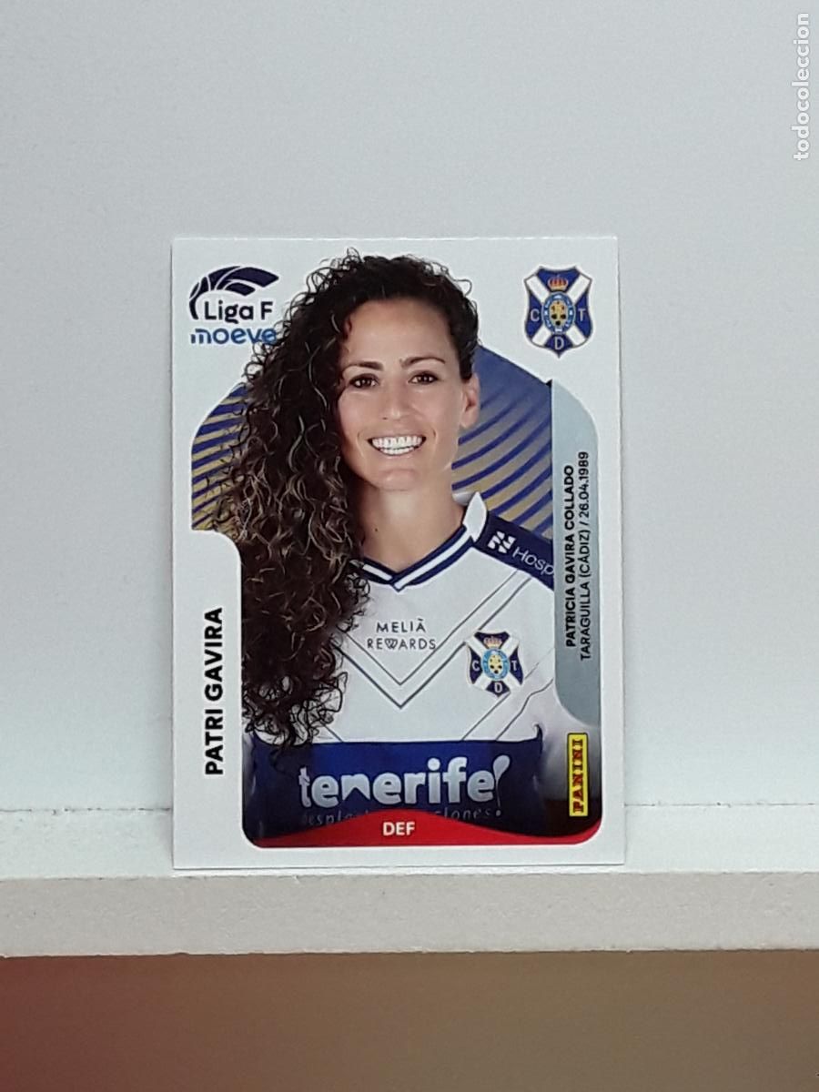 Cromos de F&uacute;tbol: LIGA FEMENINA 2025 2026 F 25 26 ALBUM PANINI LIGA N 110 COSTA TENERIFE PATRI GAVIRA