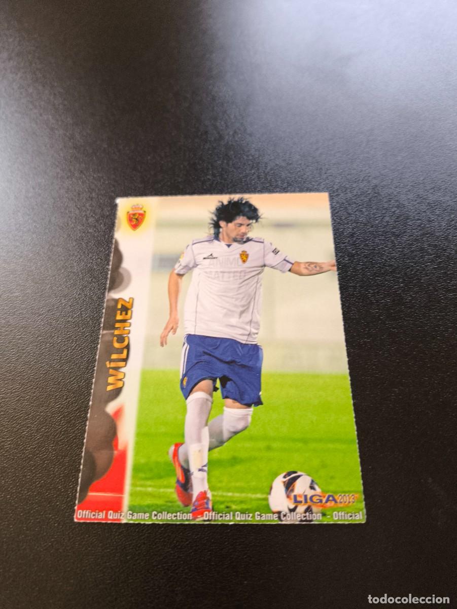Cromos de F&uacute;tbol: 422 WILCHEZ ZARAGOZA MUNDICROMO LIGA 2012 2013 12 13 NO PANINI ESTE MEGACRACKS