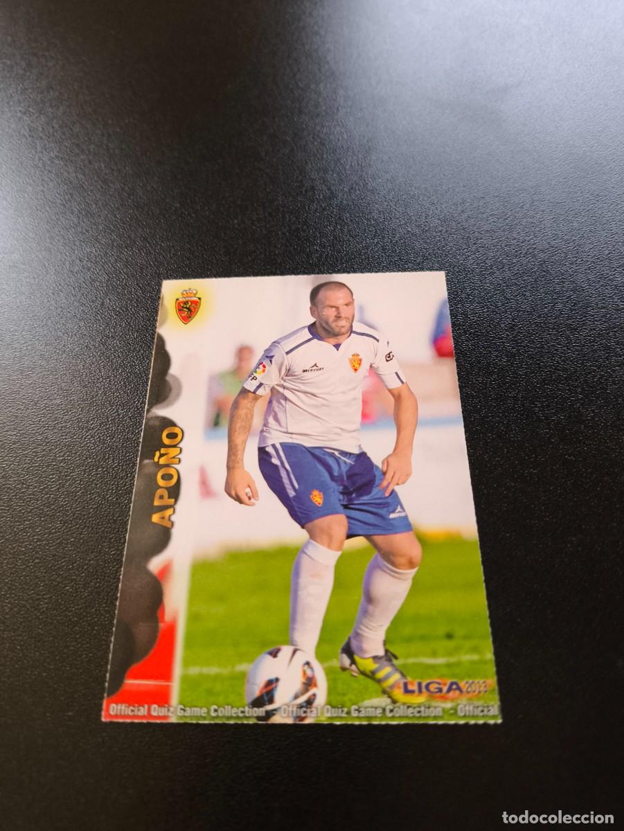Cromos de F&uacute;tbol: 424 APO&Ntilde;O ZARAGOZA MUNDICROMO LIGA 2012 2013 12 13 NO PANINI ESTE MEGACRACKS