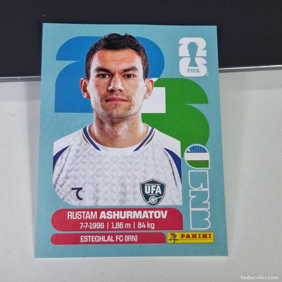 Cromos de F&uacute;tbol: A27 UZB7 RUSTAMJON ASHURMATOV 7 UZBEKIST&Aacute;N UZB FIFA WORLD CUP 2026 STICKER PANINI